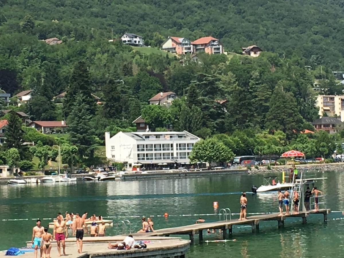 Pause Detente Sur La Port Du Bourget Du Lac Le Bourget-du-Lac Exteriör bild